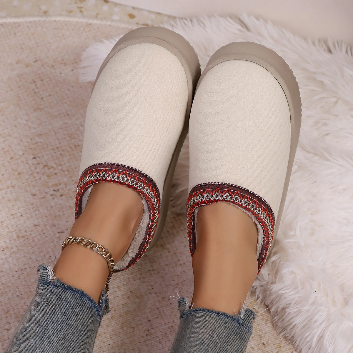 Women Fur Slippers 2025 New Tr - огляд і ціна Women'S Shoes Trending 2025
