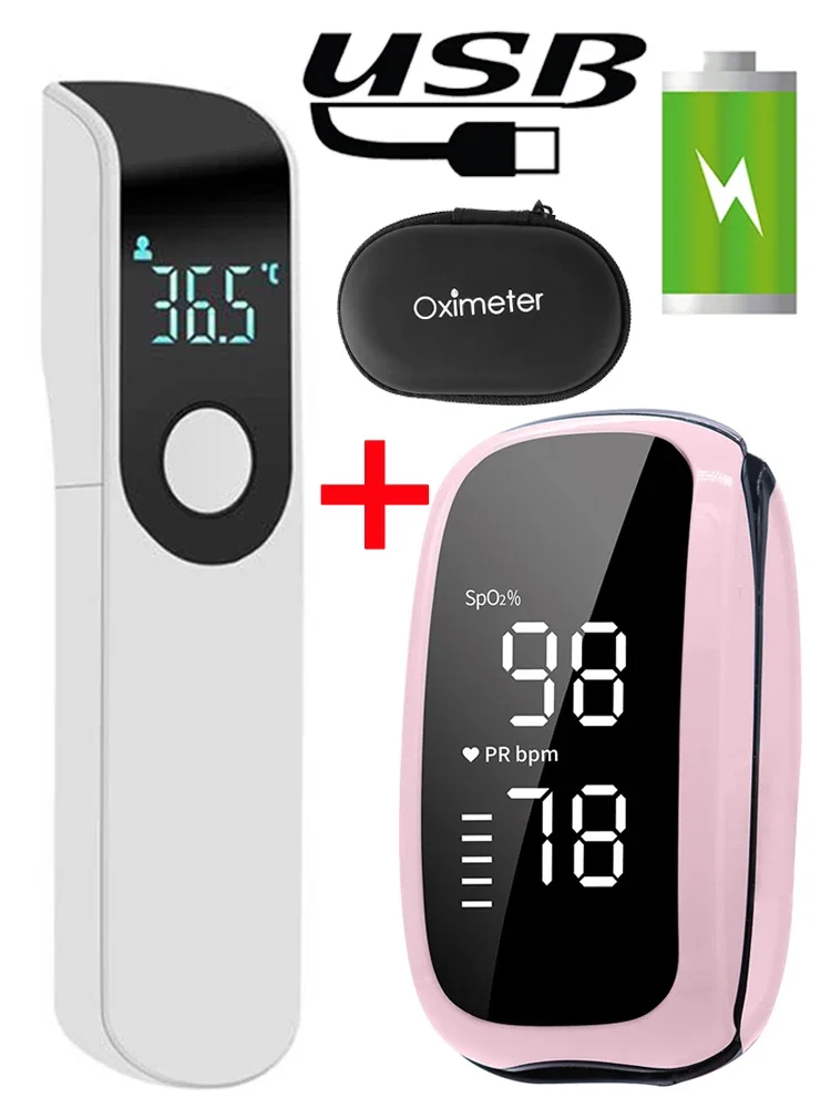 Bracelet d'oxymètre médical Rechargeable, lanière, oxymètre de pouls du bout des doigts, moniteur de Saturation en oxygène dans le sang, affichage numérique LED pour enfant