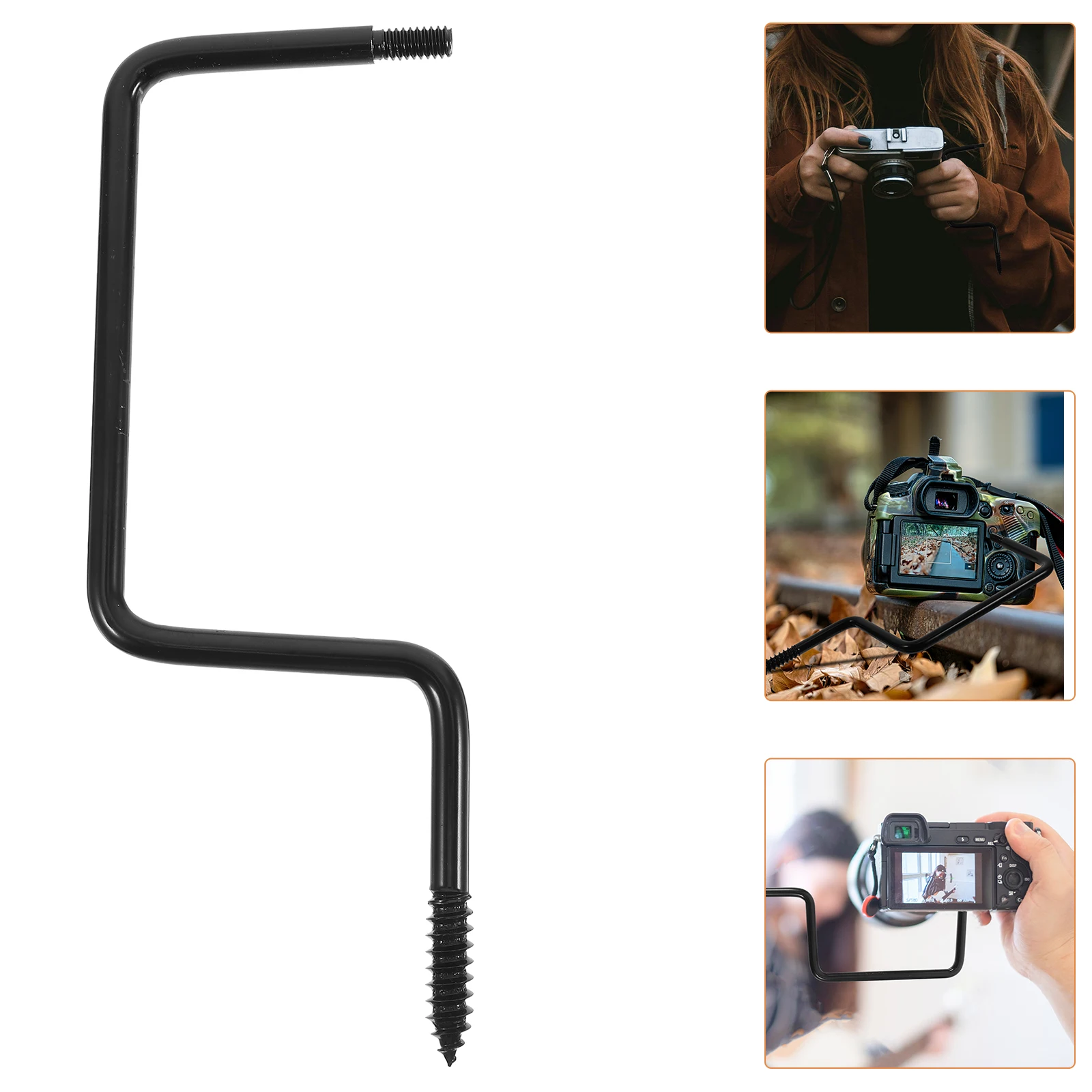 

Trail Camera Mount Simple Installation Iron Material Lightweight Camera Holder Portable Versatile Setup Easy Installation Holder
