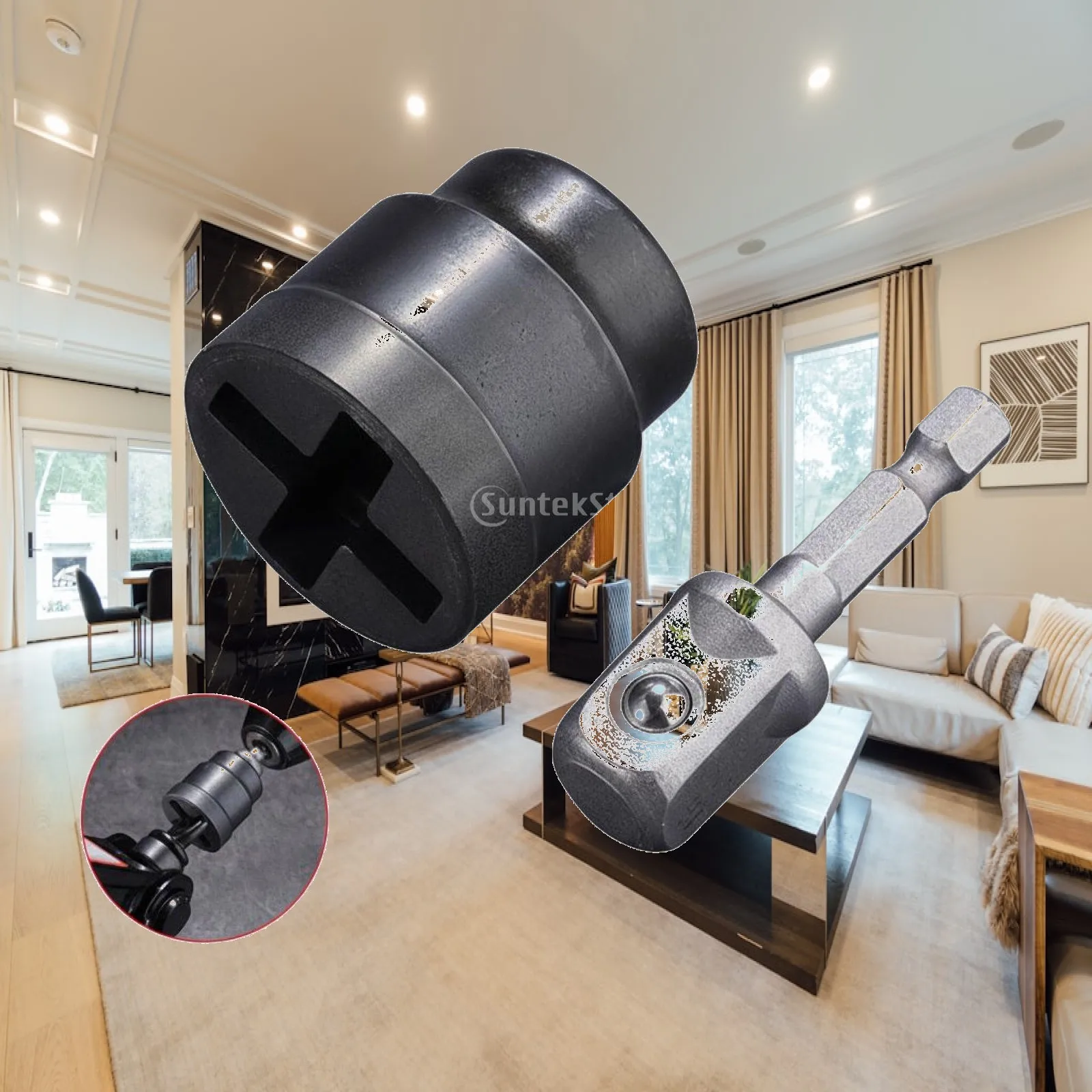 Car Hoist Power Adapter Labor-Vehicle Lifting Jack Adapter Saves Time and