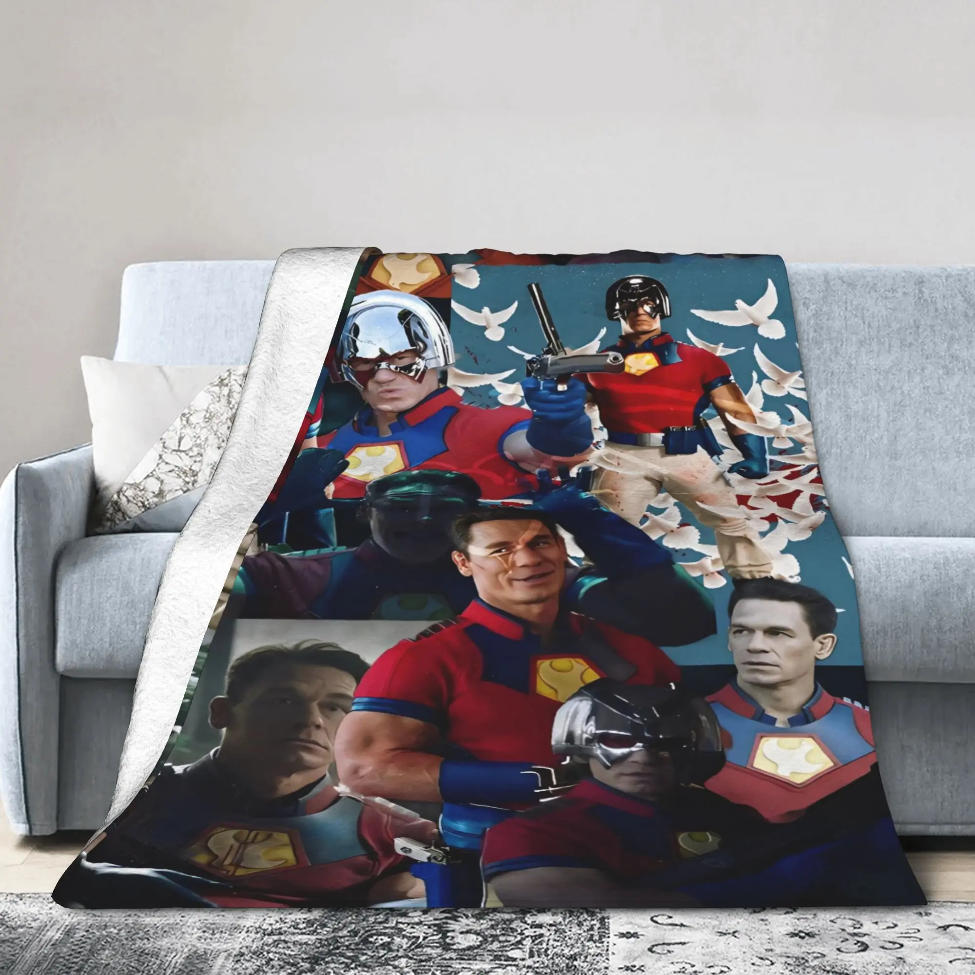 صانعي السلام بطانيات قطيفة الطفل الفانيلا رمي بطانية للمنزل ديكور دافئ مخصص جودة المفرش هدية فكرة #3