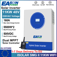 EASUN POWER 6.2KW 11KW Hybrid Solar Inverter 48V 230V  MPPT Charge Controller Pure Sine Wave Off Grid Inverter With WIFI