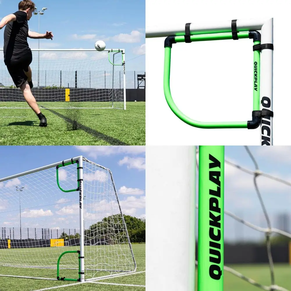 

Высококонтрастное неоново-зеленое оборудование для тренировок по футболу, совместимое с различными футбольными воротами