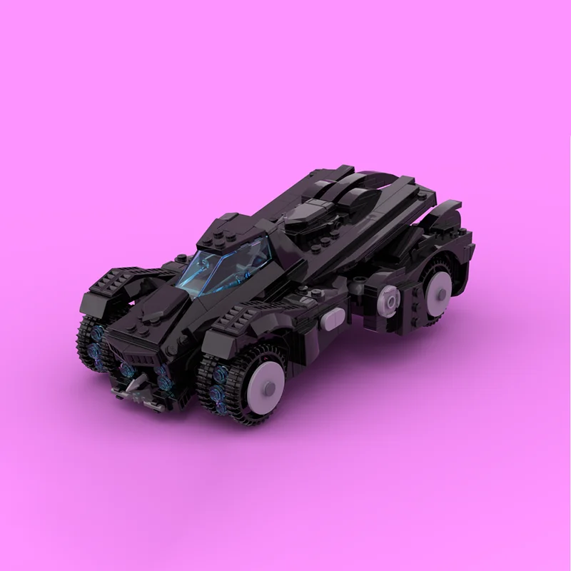 

582PCS MOC famous film and television scene vehicle sports car model DIY assembly building block toys children's birthday gift
