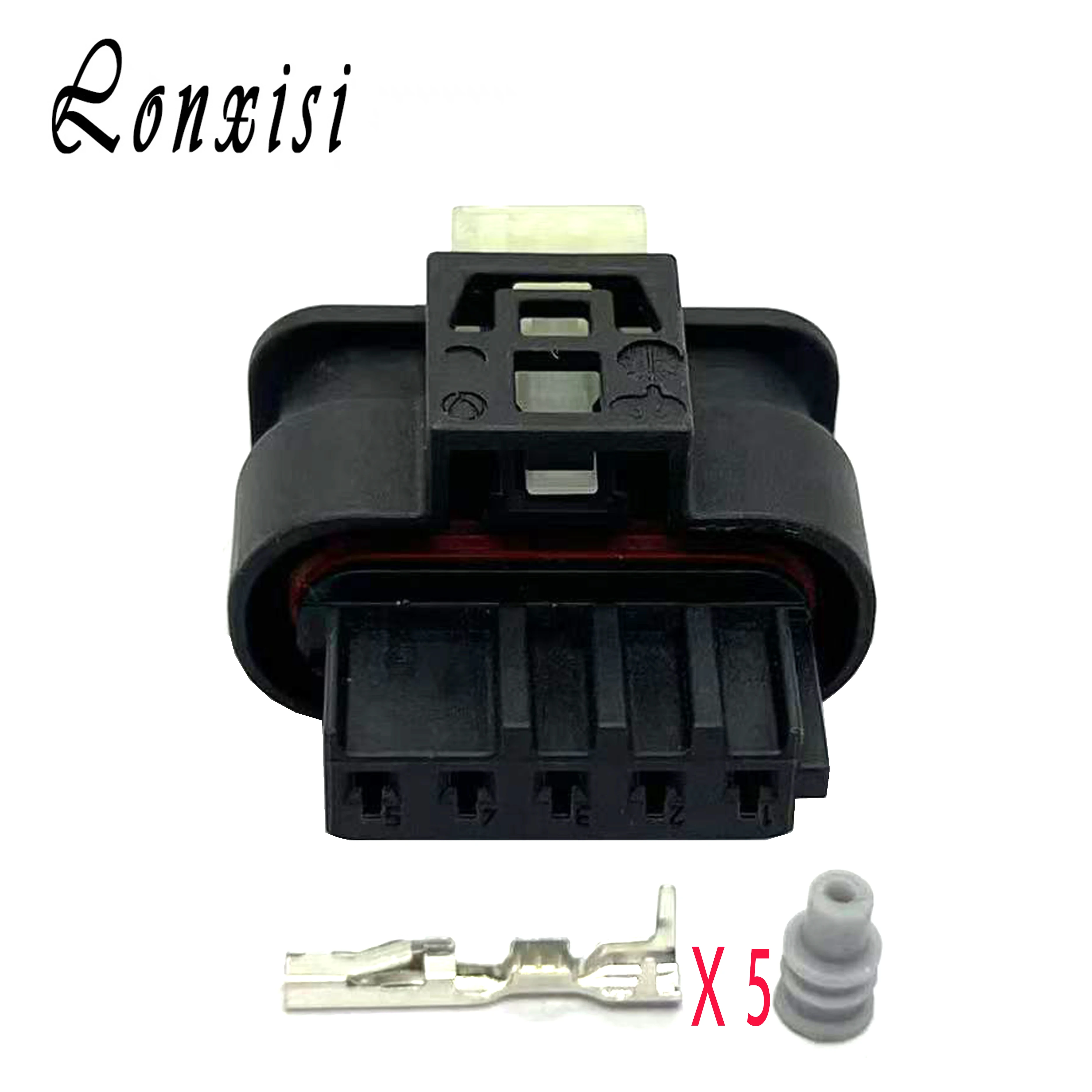 

1/5/10/20/50 Sets 5 Pin 8509445-02 Female Connector 805-123-541 Injector Socket Air Flow Meter Sensor Plug For BMW