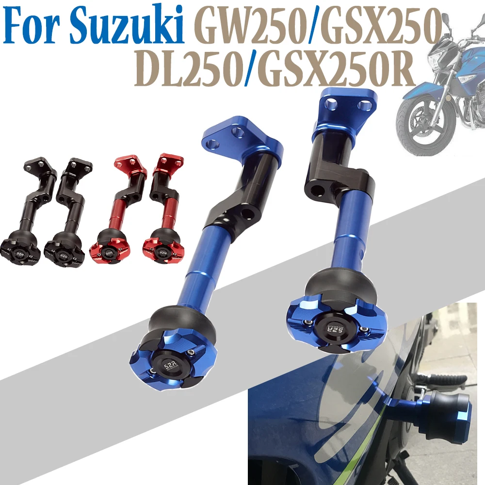 

GW250 Motorcycle Engine Falling Protection Frame Slider Anti Crash Pad Protector for SUZUKI GSX250R GSX-250R DL250 GSX250 16-22