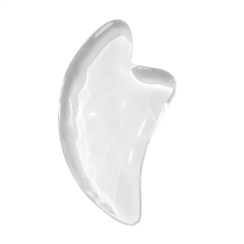 1 Stück transparentes Gua-Sha-Brett, Gua-Sha-Massage für Gesichtslifting, Gua-Sha-Schaber, Gesichtsmassagegerät aus Harz – Detail 17