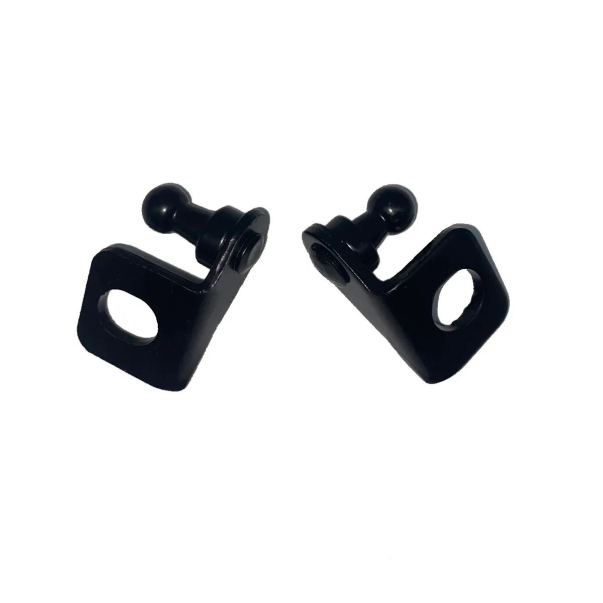 2Pcs Universal 10mm Car Ball Stud Mounting Brackets Connector for Gas Spring Struts Lift Support Shock