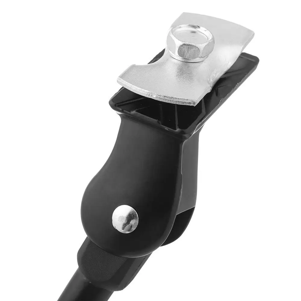 دراجة ركلة الوقوف دورة قابل للتعديل سبيكة القدم الثقيلة الدعامة دراجة جبال الرياضة أسود فضي #2