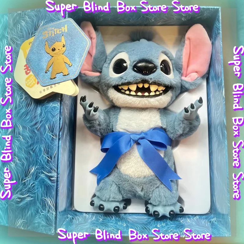 

Фигурка Disney Stitch, версия фильма, слепая коробка, виниловая кукла, загадочный декор ручной работы, коллекция фигурок, подарок-сюрприз на день рождения