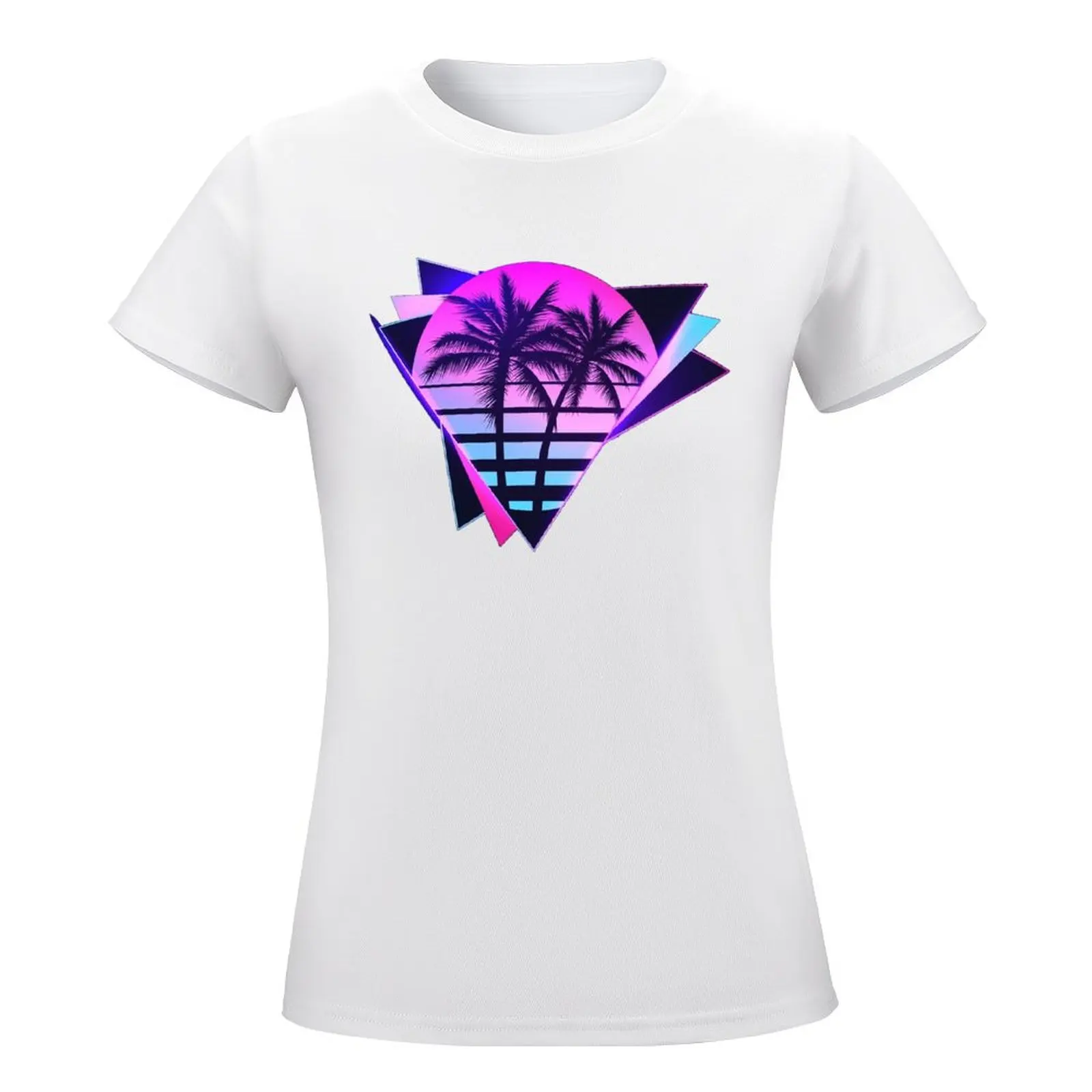 Top Tee Retrowave 2 for Sale Party New Design Movement Top Quality Fitness Eur Size High Quality