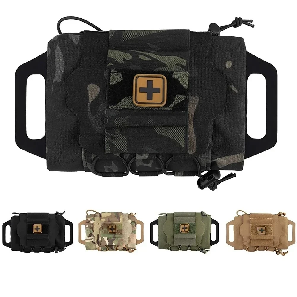 

Tactical first aid kit Outdoor Hunting bag Military Pouch IFAK Kits MOLLE Medical Pouch Rapid Deployment First-aid Survival Kit