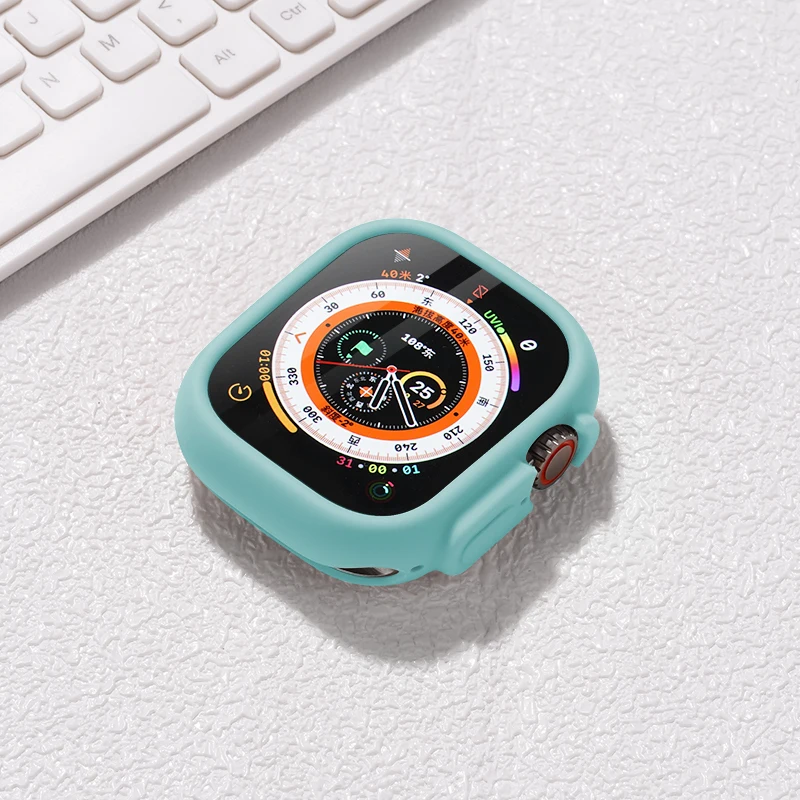 Weiche Silikonhülle für Apple Watch Ultra 4 3 49mm Zubehör Rundum-Schutzabdeckung iWatch Armband Ultra 4 Ultra3 49 mm – Detail 6