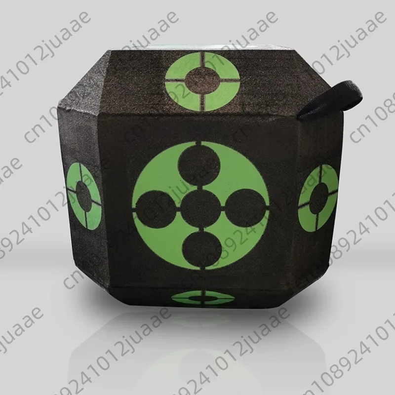 38cm Portable 3D Target Dice Six-Side for Shooting Hunting Practice Training Eco-friendly Arrow Target Cube for Recurve Bow