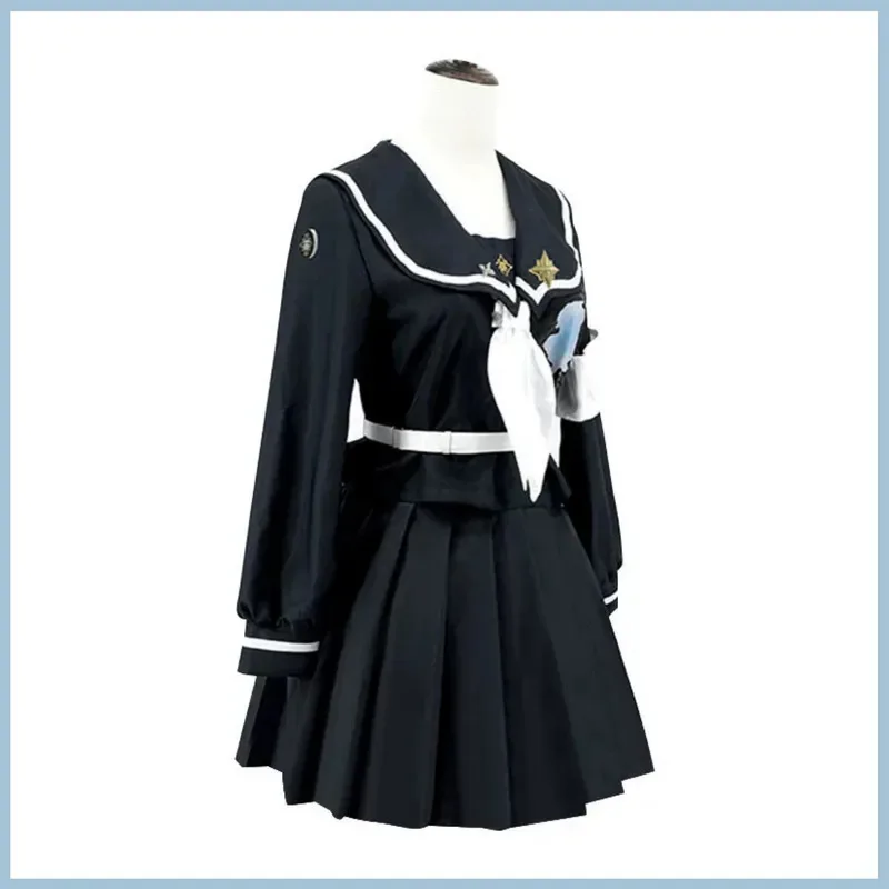 

CyGame The Hundred Line -Last Defense Academy- Amemiya Darumi Cosplay Costume Japanese JK School Uniform Woman Sexy Campus Suit