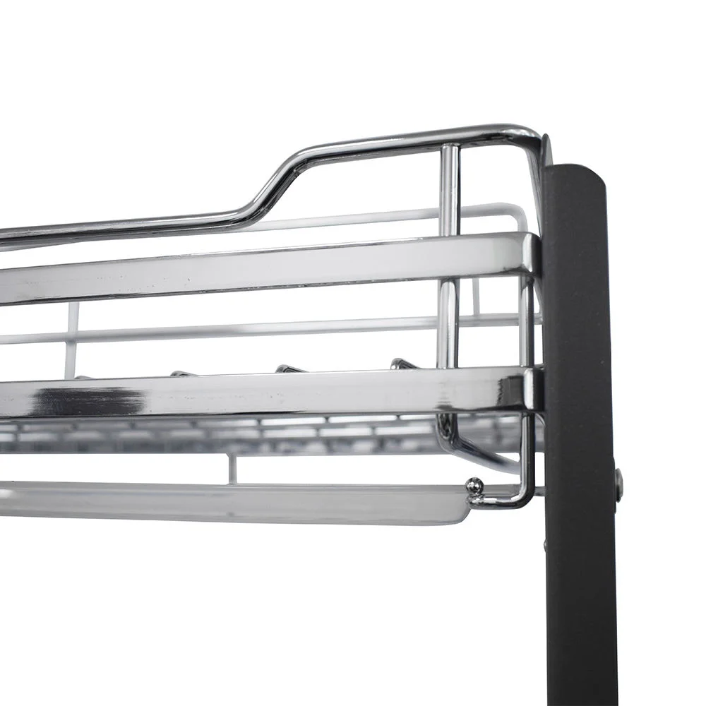 رف أطباق سفلي لتخزين المطبخ، خزانة طويلة، سلة رفع المصعد #3