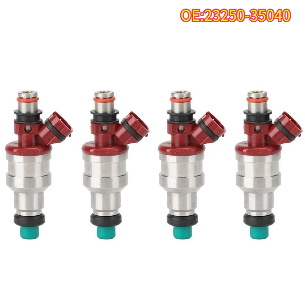 

High quality New For 1/4PCS 23250-35040 Fuel Injectors 89-95 For Toyota 4Runner Pickup T100 22RE 2.4L 23250 35040
