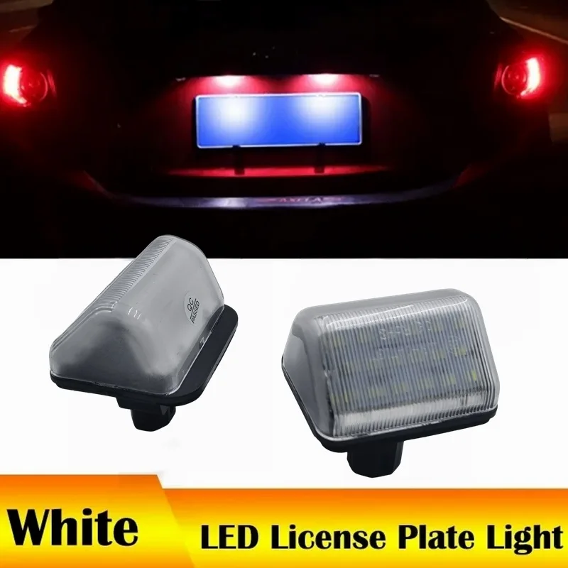 

LED License Number Plate Lights No Error Xenon White For MAZDA SPEED 6 CX5 CX7 MAZDA 6 Mazda Atenza Mazdaspeed Atenza Mazda6 MPS