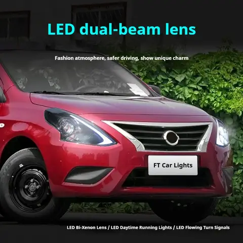 10 best sales nissan sunny headlights - №4