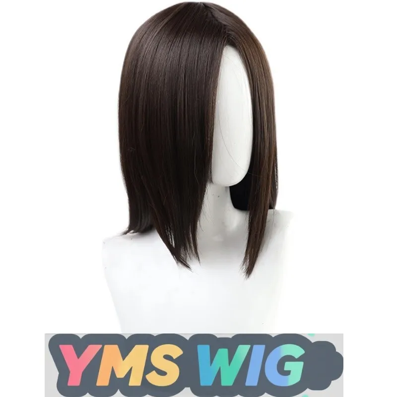 【الرجل الحر】الهجوم على تيتان الموسم النهائي الشخصية الرئيسية إرين شعر مستعار كوسبلاي فضفاض نصف متابعة بني داكن متوفر