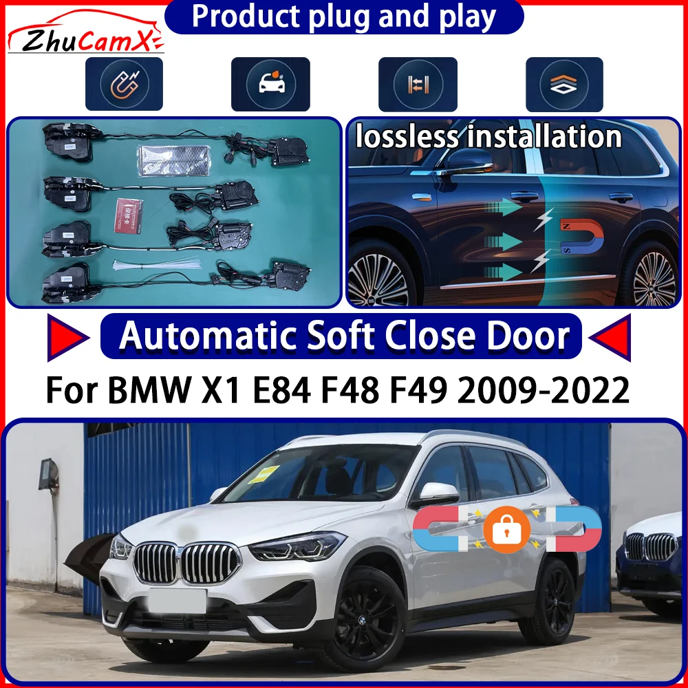 

OEM Electric Door Lock Actuator for BMW X1 E84 F48 F49 2009-2022 Soft Close Door Kit Power Latch System Auto Pull Door Easy