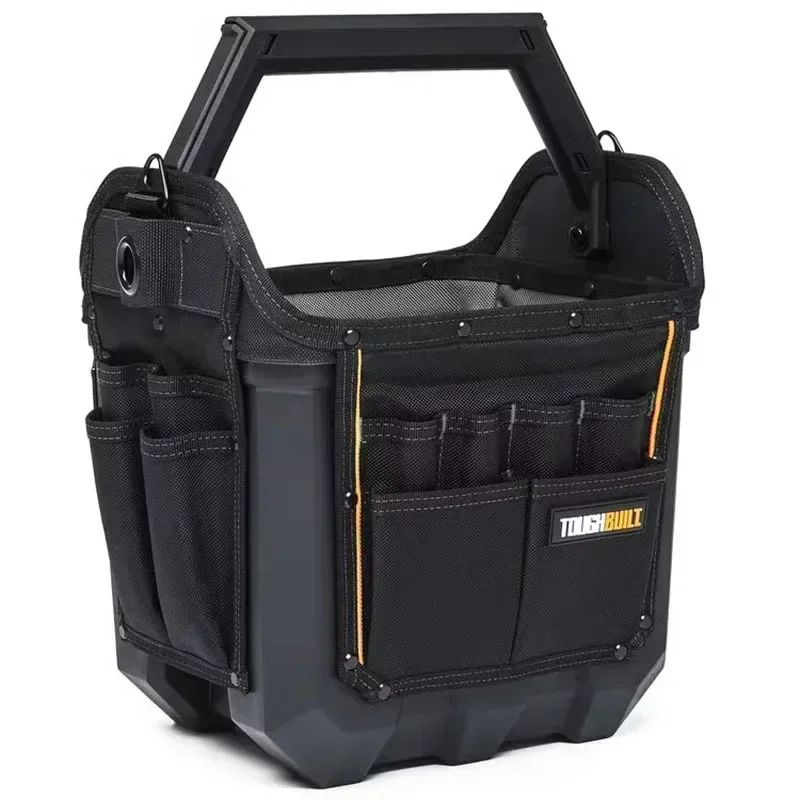 Electrician Repair Kit 12 Inch Hard Bottomed Tool Bag Sturdy Easy Hardware Storage Portable Suitcases for Tools