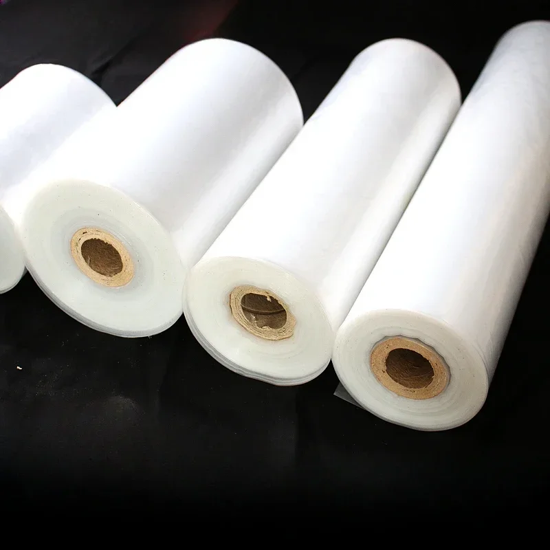 

1kg PE Transparent Plastic Roll Bag 0.1mm Thick Cylindrical Air Supply Duct Transparent Dustproof Bag for Calligraphy Painting