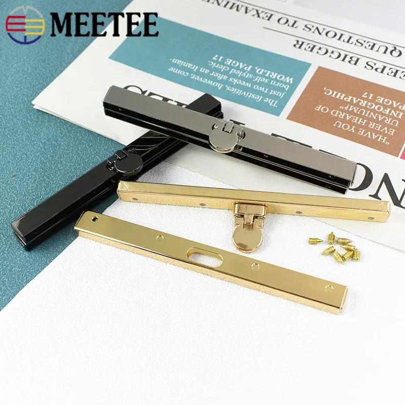 

2/4Pcs Meetee 10-19cm Metal Lock Clasp Purse Frame Buckle Handbag Bag Wallet Closure Kiss Locks Decoration Hardware Accessories
