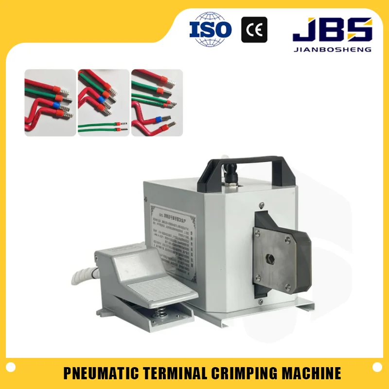 

JBS 0,8-25 мм2 Пневматический обжимной прибор клемм: холодный обжим 0,5-0,8 МПа для изолированных клемм