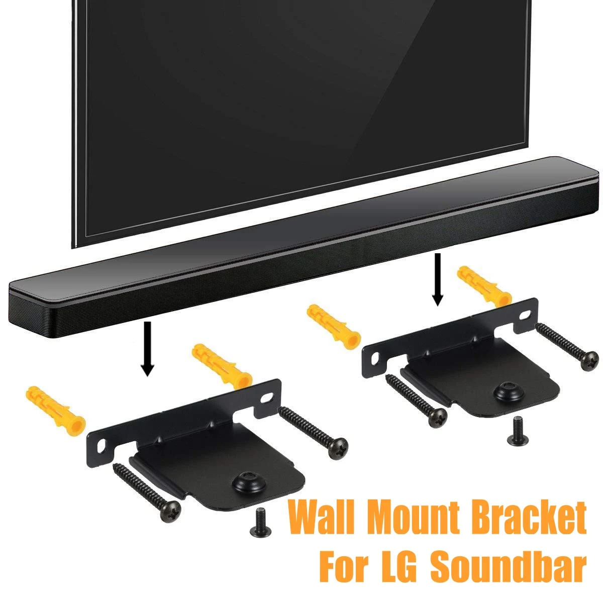 Soundbar ściany wsporniki montażowe dla LG SH4 SJ4R SJ4Y SJ4 SJ2 SK4D SJ5B SH8 SJ8S SH5 HS7 SJ6 LAS455H NB5540/S54A1-D NB4540/S44A1-D