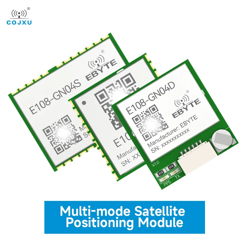 

GNSS BDS/GPS/GLONASS/GALILEO RS485 Многомодовый спутниковый модуль позиционирования COJXU E108-GN04 Серия керамическая антенна с низким потреблением