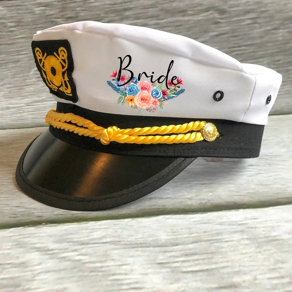 Electric Bride Captain Hat KBW | Accessories | Electric Bride Captain Hat | Poshmark main image 4