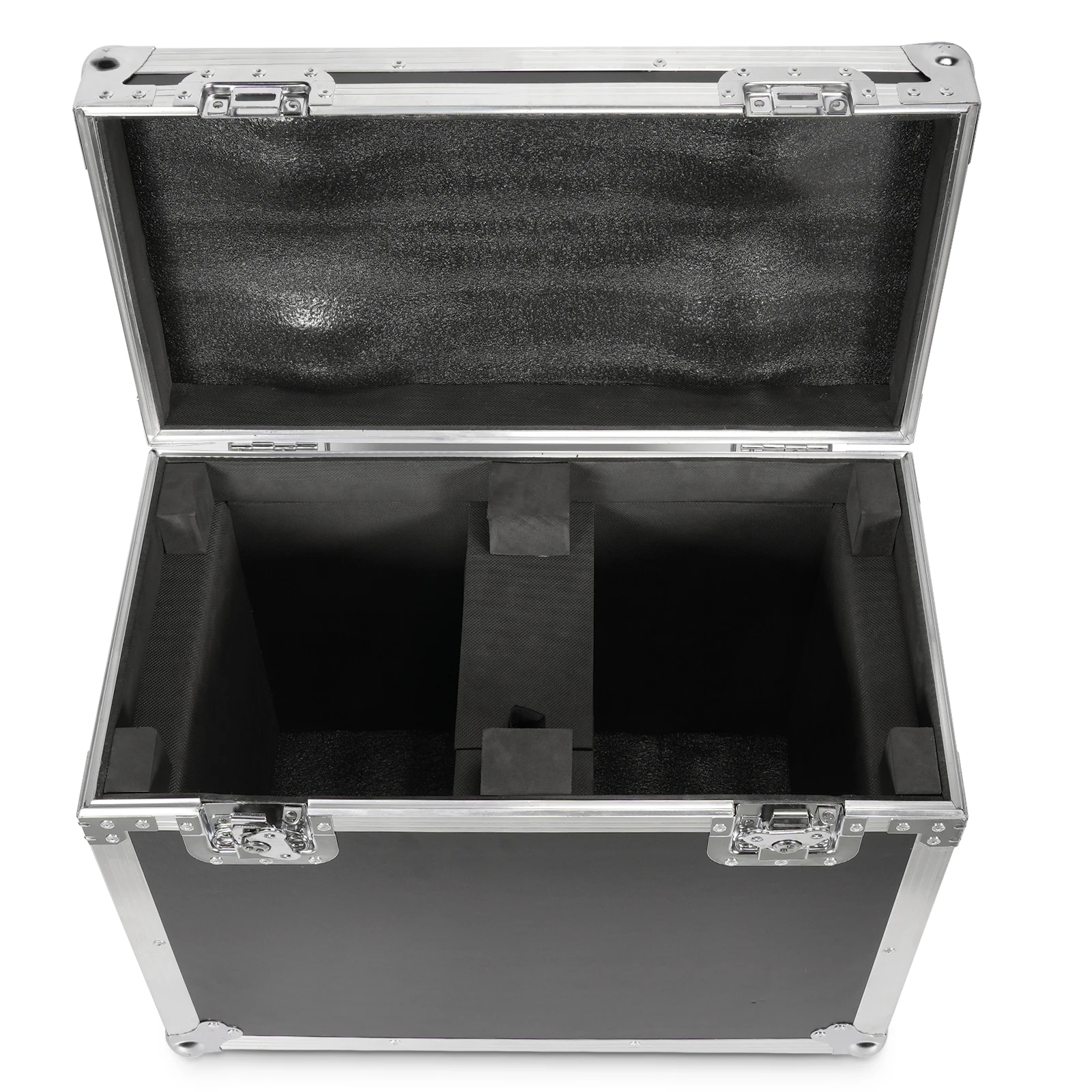 DayFlicker Airline Case Heavy-duty Gator Case with Built in Wheels and Retractable Tow Handle For 2 Pcs Moving Head Light