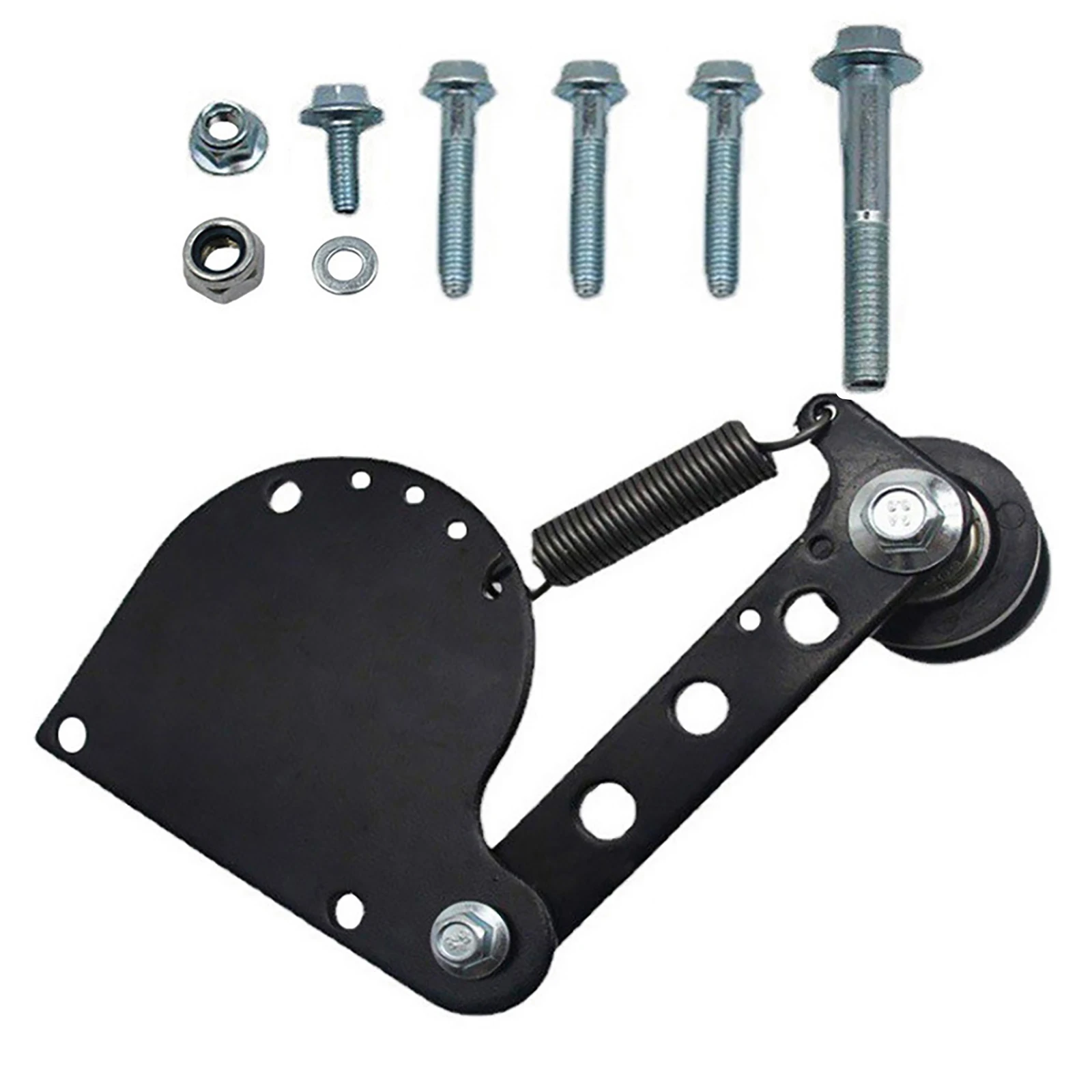 Black Spring Loaded Chain Tensioner Kit For 49cc 66cc 80cc 2-Stroke Engine Motorized Bike Accessories Replacement Repair Parts