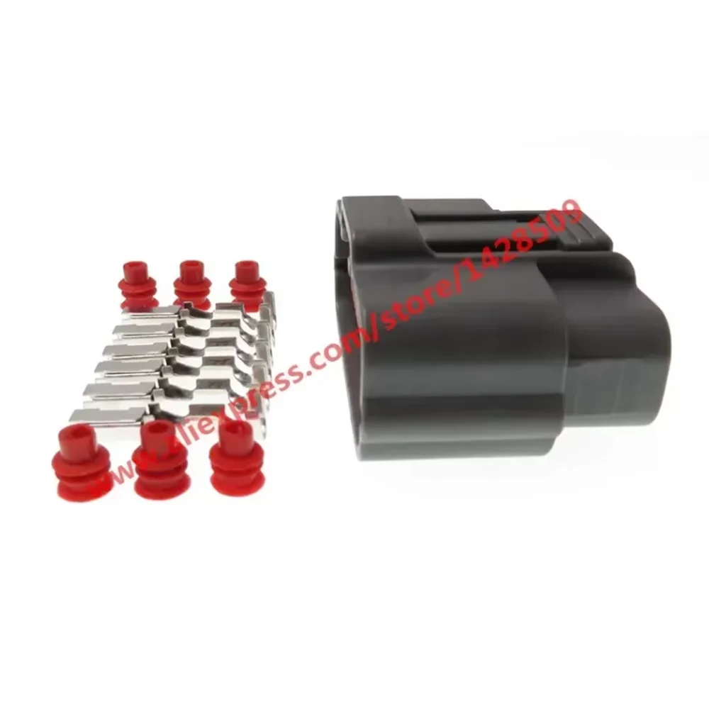 1 Set 6 Pin Electrical Ignition Part Connector Accelerator Pedal Cable Plug 6195-0035 For Nissan