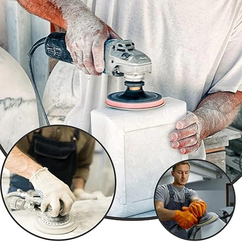 20 PCS 5 인치 125mm 샌딩 디스크 방수 후크 & 루프 습식/건식 연마 사포 60-10000 그릿 모듬 그라인딩 디스크