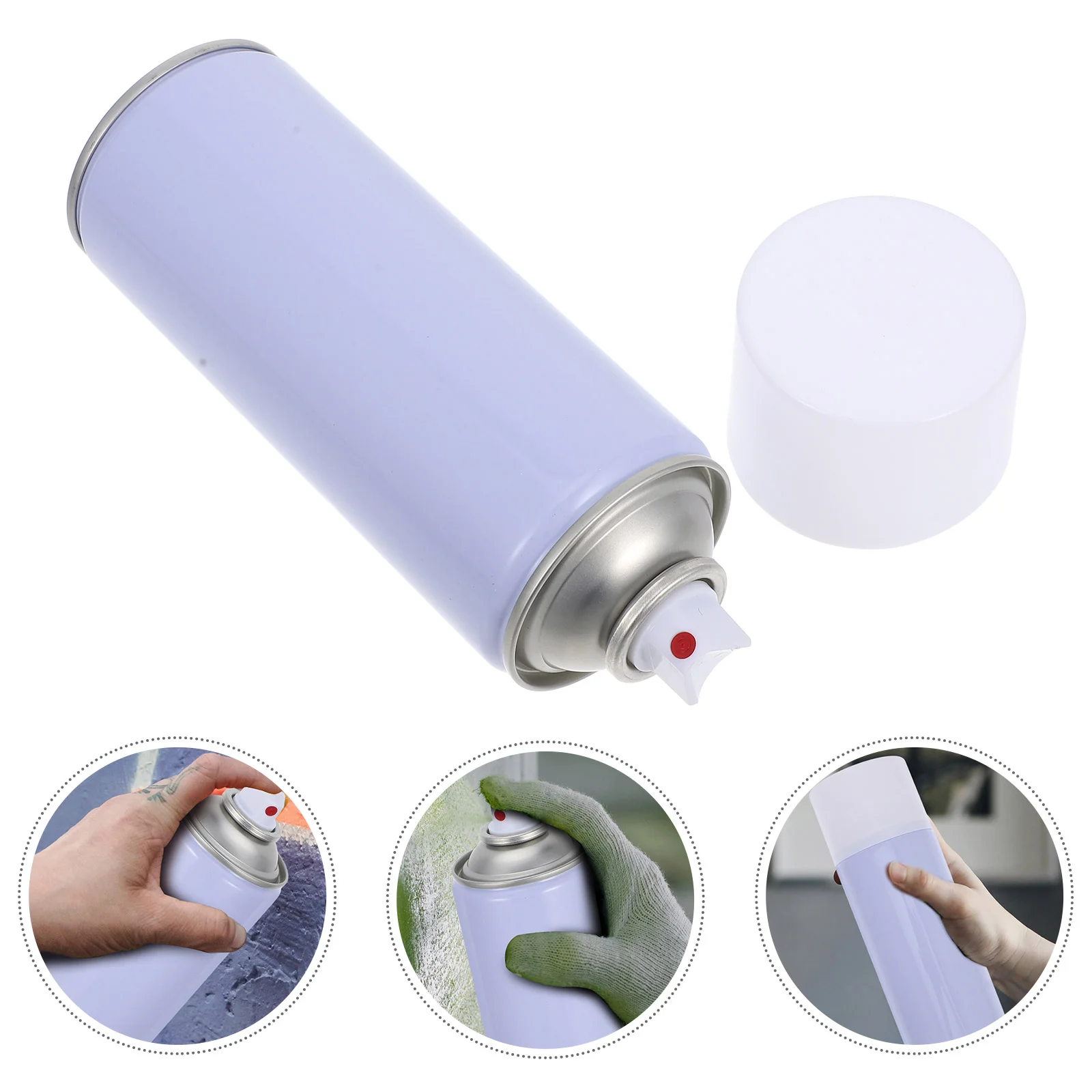 Spray Can Shaker Refillable Paint Empty Cans Graffiti Tray Liners Aerosol Bottle for DIY Supply Detergent