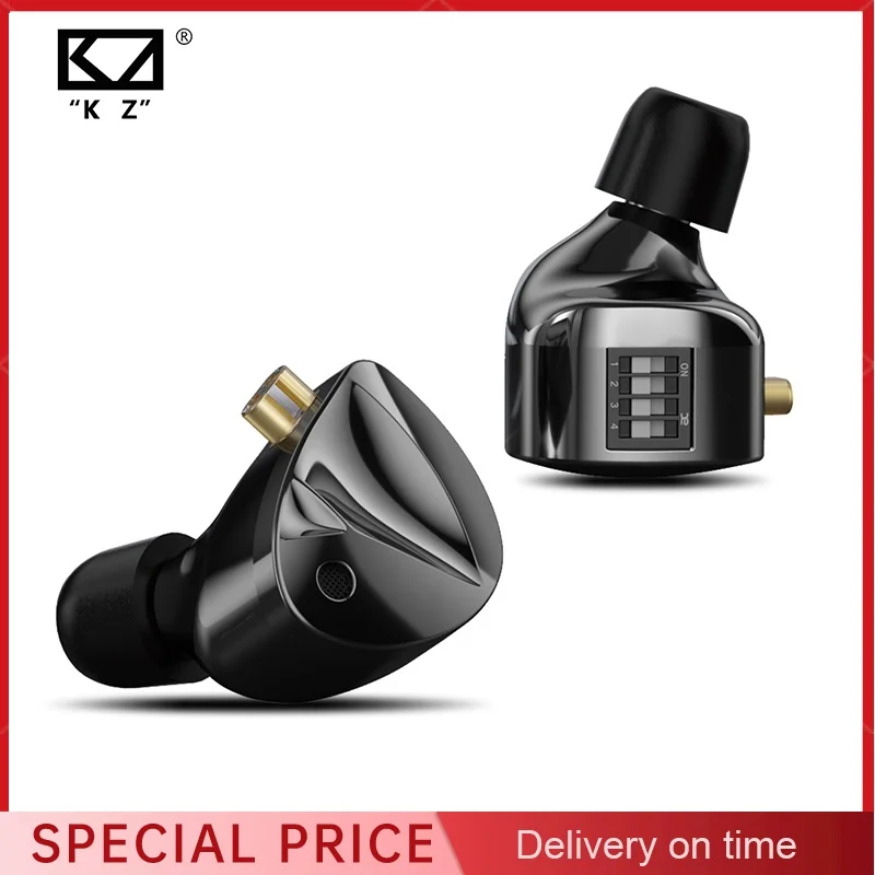 Kulak monitörü KZ d-fi HiFi kulaklık 4-Level ablezabletuning anahtarı kulaklık Zobel ağ devre tasarım kulaklık
