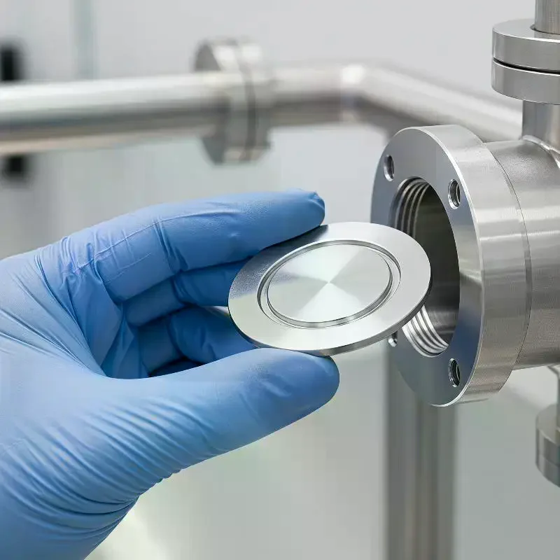 

KF10 KF16 KF25 KF40 KF50 KF63 Vacuum End Cap SUS 304 Stainless Steel Sanitary Pipe Fitting Beer Brewing Ferrule