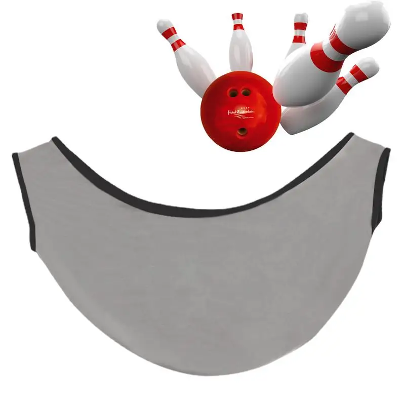 Bowling Ball Towel Seesaw Short Plush Cloth Washable Bowling Ball Bag Towel Bowling Ball Cleaner Holder Bags Bowling See Saws