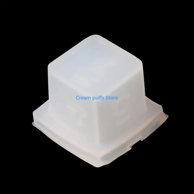 

50LE Various Shapes Fillet Square for Triangle Mold Crystal Epoxy Resin Mold Digital Game Silicone Mould Art C