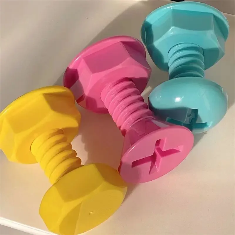 Colorful Screw Hook Ins Style Self Adhesive Rack Cute Cartoon Sticky Hook for Wall Door Non Punching Hooks for Storage Organizer