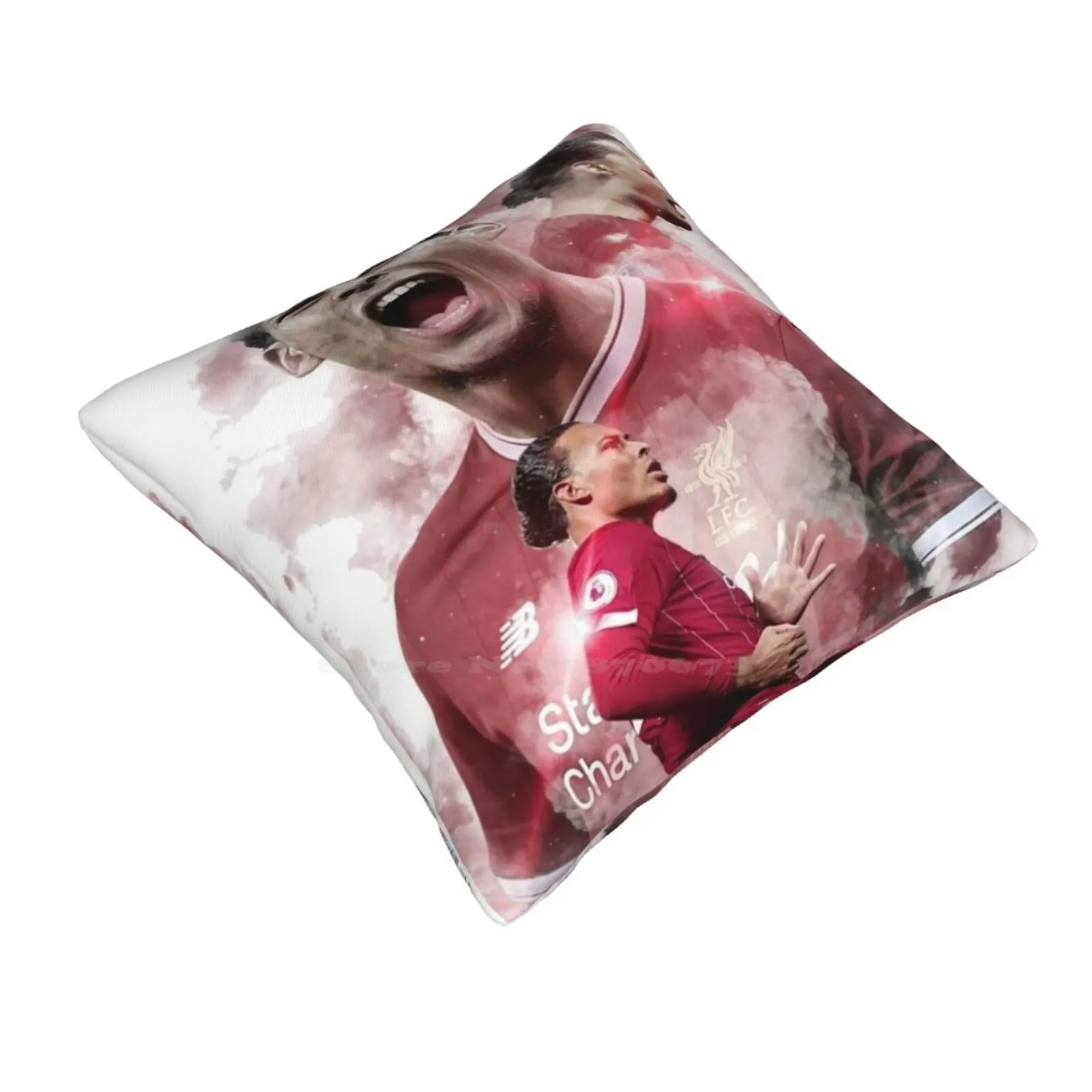 Virgil Van Dijk Fashion Sofa Throw Pillow Cover Pillowcase Virgil Van Dijk Art Virgil Van Dijk Wallpaper Virgil Van Dijk