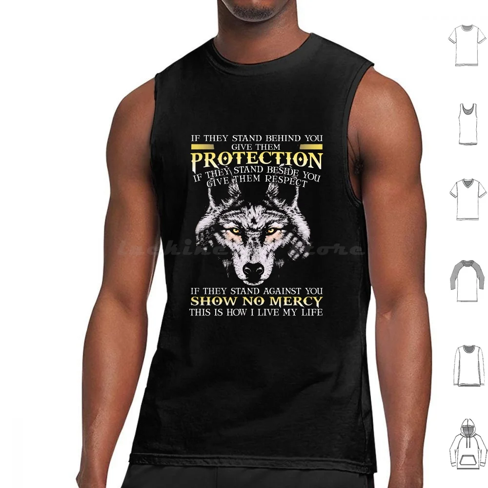 El lobo si se lo stand derrière que te le dan si se lo stand al lado de que te le respeto si tan camisetas sin mangas rojas chaleco sin mangas lobo