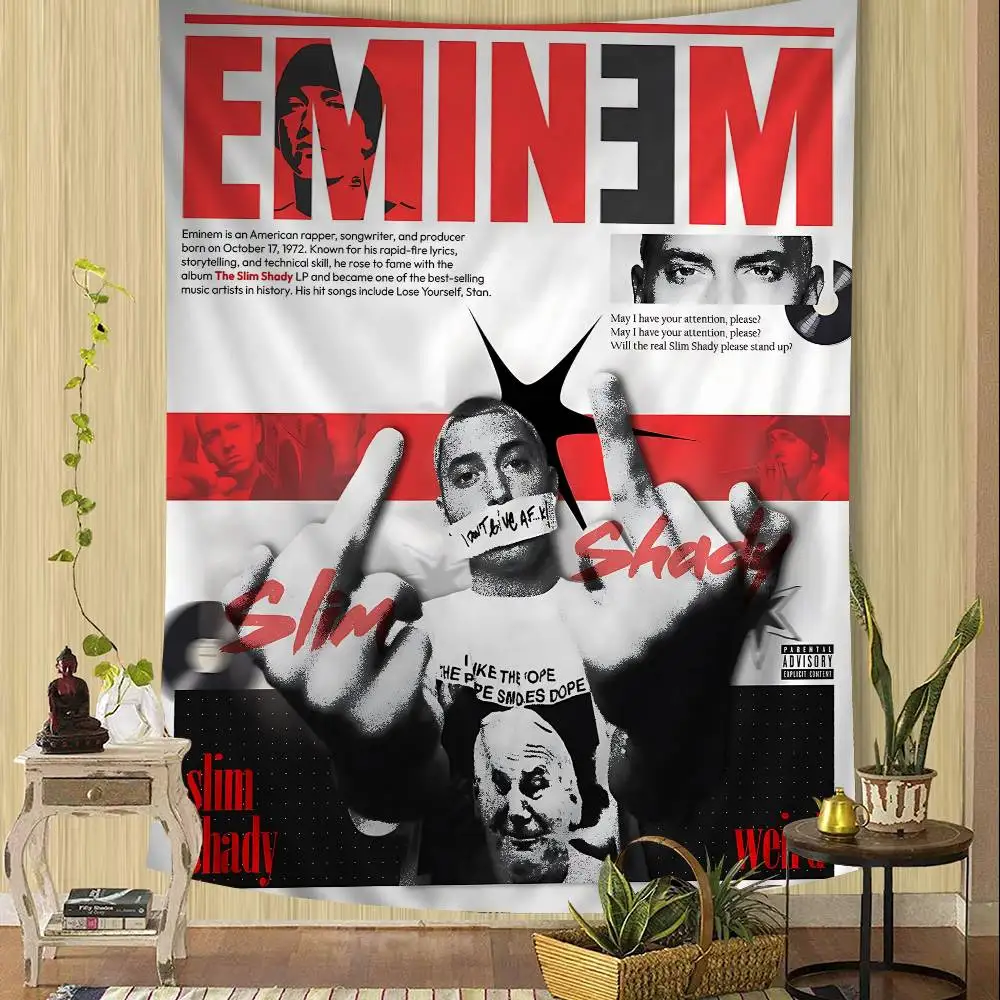 Singer E-EminemS Hanging Bohemian Tapestry Hanging Tarot Hippie Wall Rugs Dorm Wall Hanging Home Decor