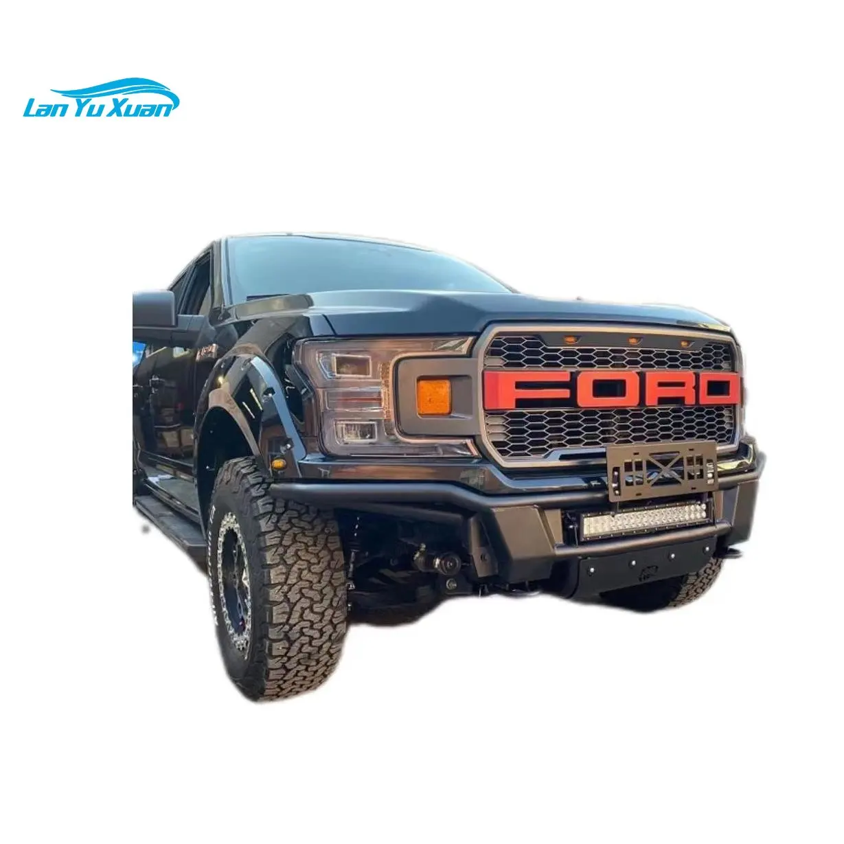 New Design Stainless Steel Bull Bar Front Bumper Pickup Guard Bumper Fit For Ford F-150 18-20