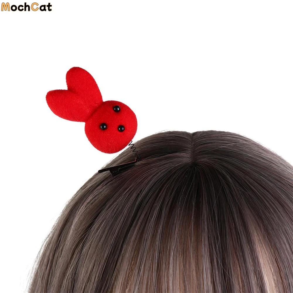 

Creative Dog Duck Hair Clip Rabbit Plush Chicken Barrettes Hairpin Animal Kids