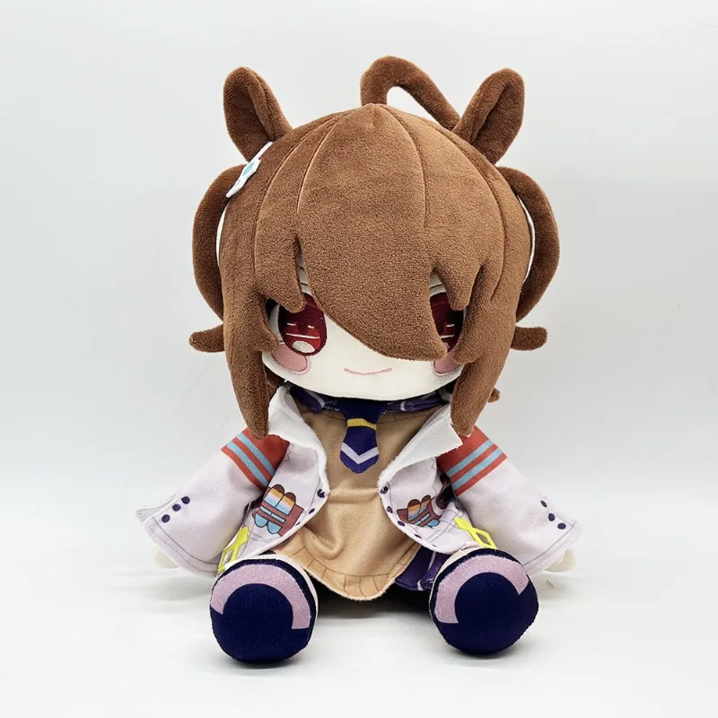 Popular Anime Uma Musume Pretty Derby Vodka Plush Doll Anime Game Cute Stuffed Toy Soft Cotton Figure Collectible Gift for Fans