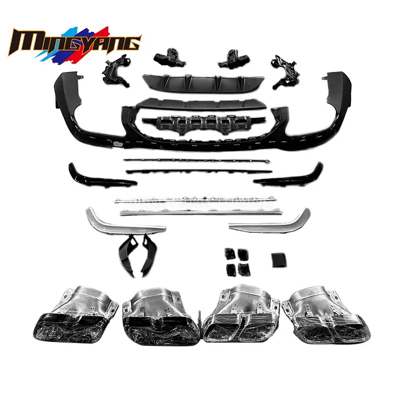 

Modification High Quality C253 GLC63 Coupe Body Kit Rear Diffuser Rear Lip for 2019-2021 GLC Lci to GLC63 Style Bodykit