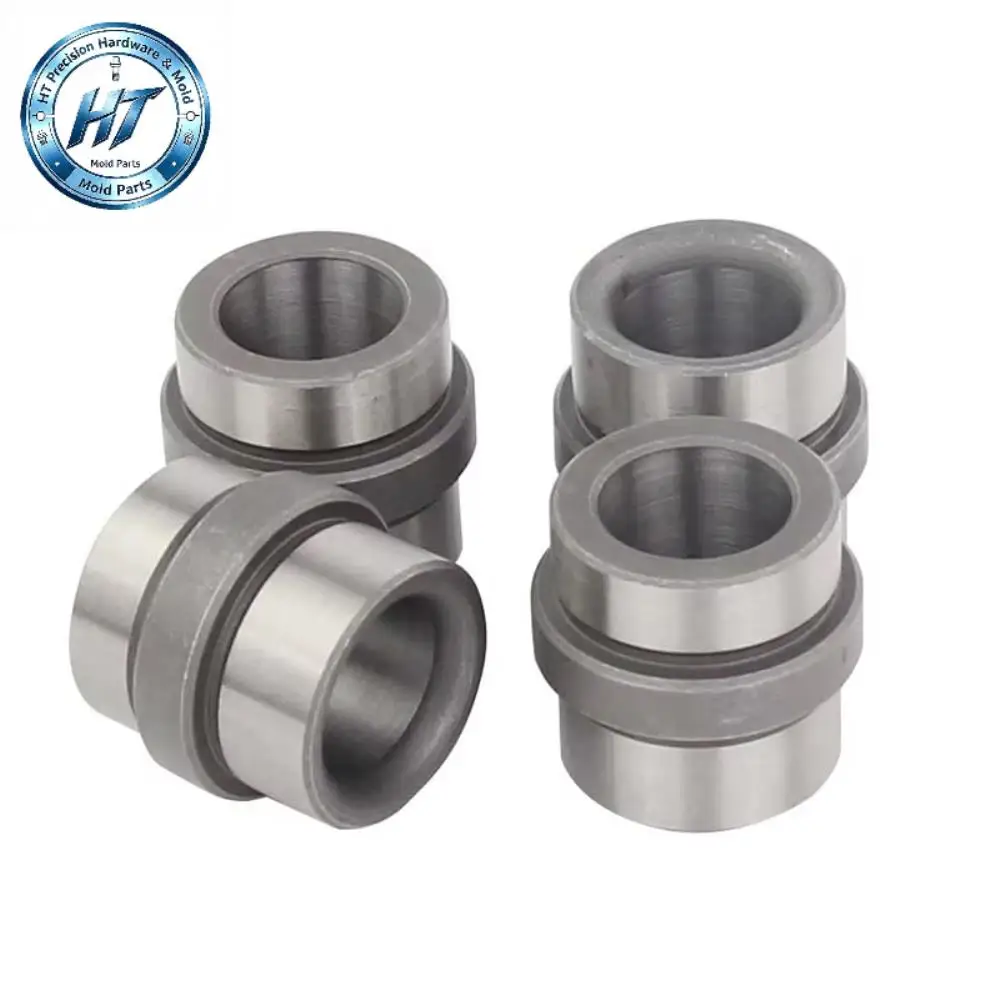 2PCS Precision Shoulder Guide Bushing Mold Guide Sleeve Leader Pin Bushing Die Set Bushing for Stamping Die CNC Press